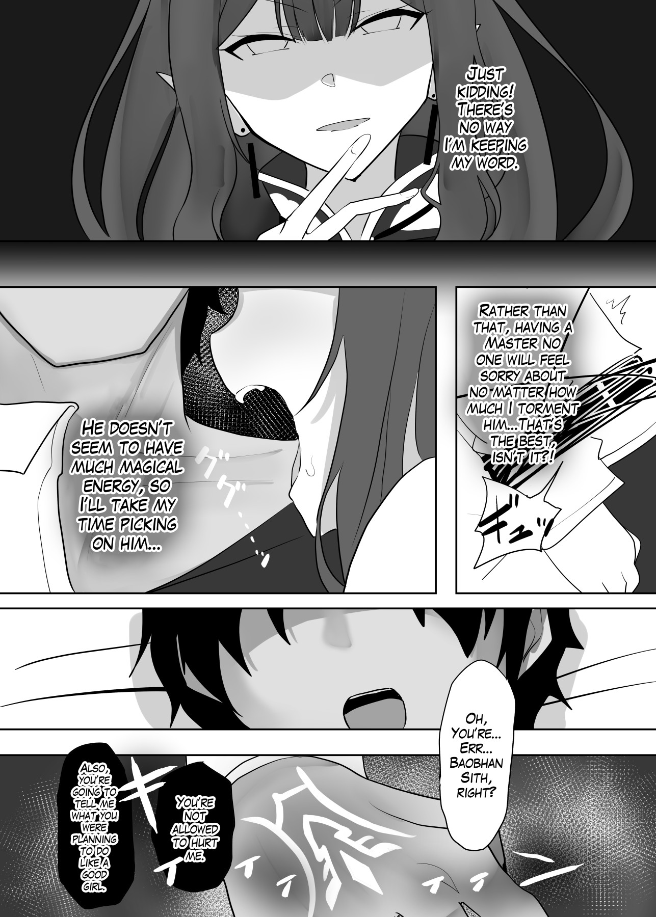 Hentai Manga Comic-Picking on Fairy Knight Tristan-Read-4